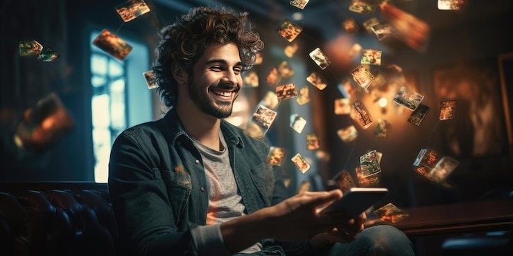 Navigasi ponsel liga123slot yang responsif